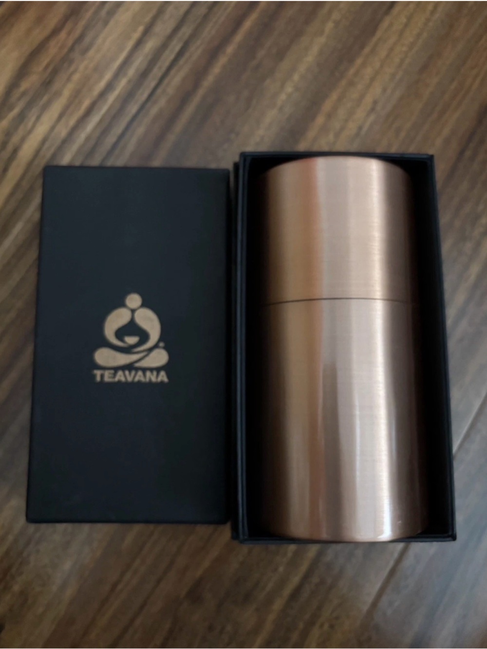 Teavana Copper Tea Canister with Branded Box